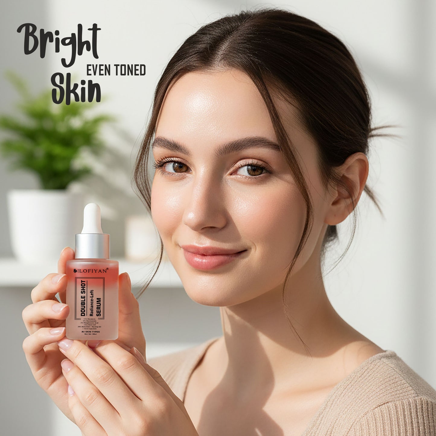 lofiyan double shot serum with brightening complex & collagen